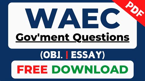 2014 2015 waec government objectives and theory answer Reader