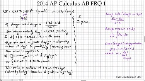 2014 Bc Calc Frq Answers Doc