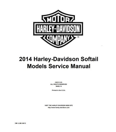 2014 Harley Davidson Breakout Service Manual Ebook Kindle Editon