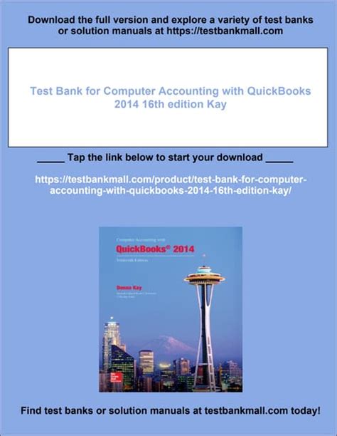 2014 REAL QUICKBOOKS TEST ANSWERS Ebook Kindle Editon