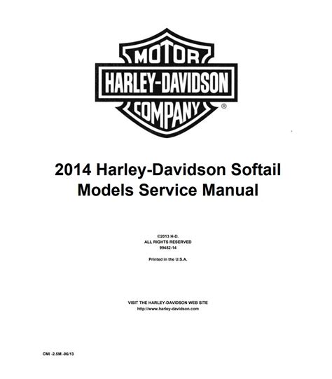 2014 harley davidson breakout service manual Kindle Editon