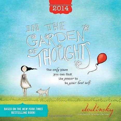 2014 in the garden of thoughts wall calendar Reader