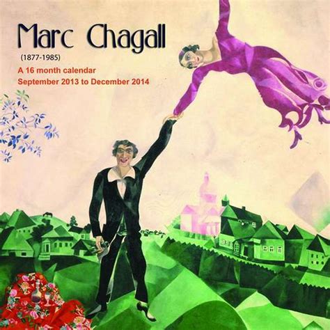 2014 marc chagall wall calendar Kindle Editon