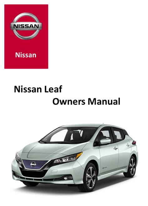 2014 nissan leaf owner manual nissan usa Kindle Editon