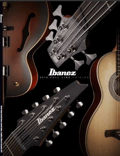 2015 Ibanez Catalog