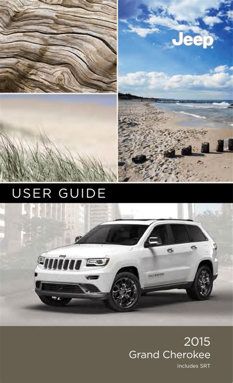 2015 Jeep Grand Cherokee Summit Operating Manual Ebook PDF