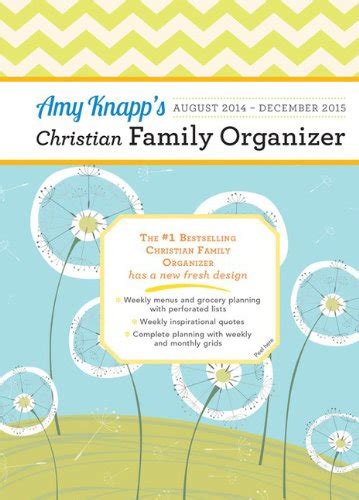 2015 amy knapp christian family organizer Reader