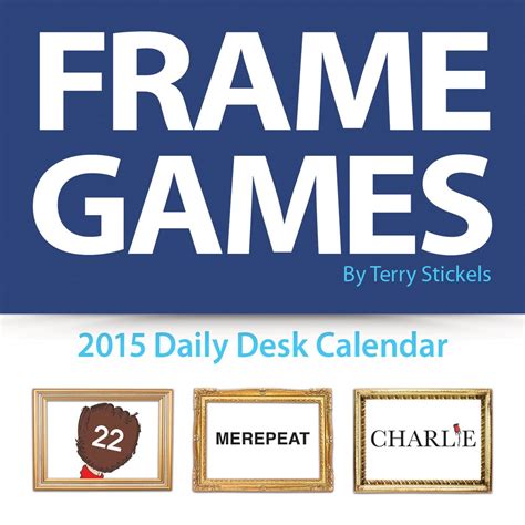 2015 frame games daily desktop calendar Epub