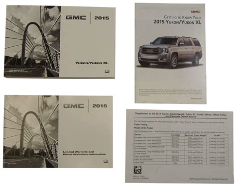 2015 gmc yukon owners manual Kindle Editon