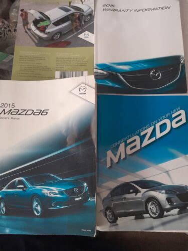 2015 mazda 6 owners manual Kindle Editon