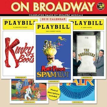 2015 on broadway wall calendar Kindle Editon