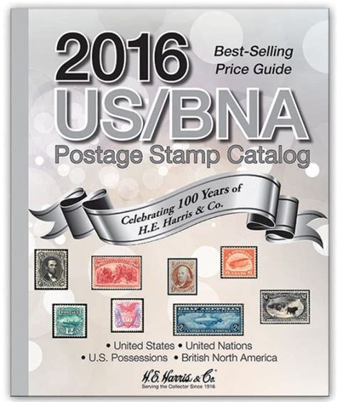 2016 Us Bna Postage Stamp Catalog Block