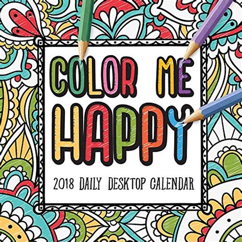 2016 color me happy daily desktop box calendar Epub