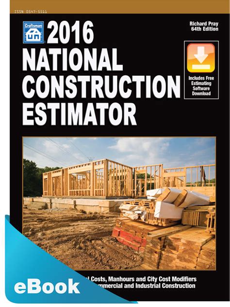 2016 national construction estimator cd PDF