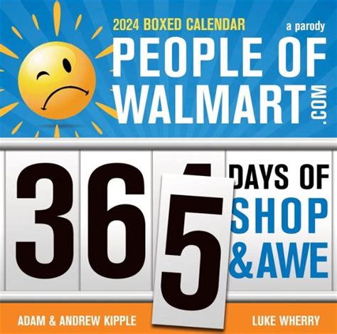 2016 people of walmart boxed calendar 366 days of shop and awe Kindle Editon
