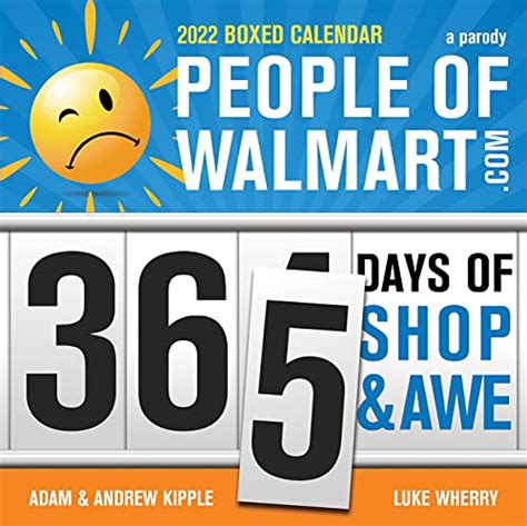 2016 people of walmart boxed calendar 366 days of shop and awe Kindle Editon