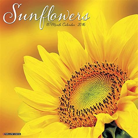 2016 sunflowers wall calendar Doc