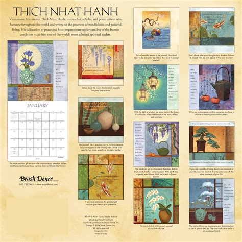 2016 thich nhat hanh mini calendar Epub