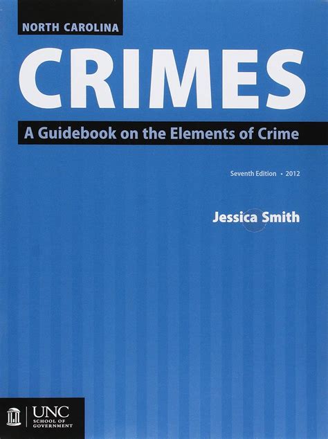 2017 Cumulative Supplement to North Carolina Crimes A Guidebook on the Elements of Crime Epub