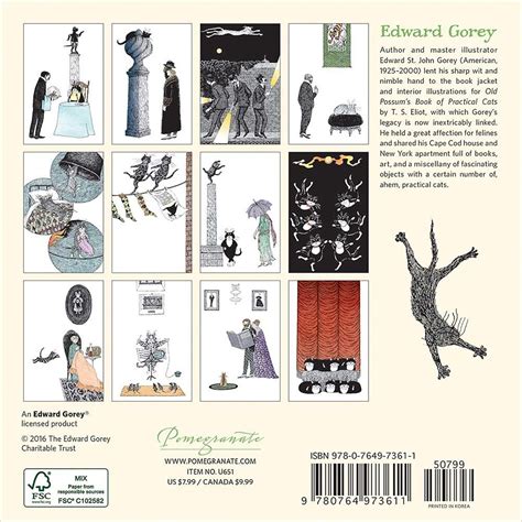 2017 Edward Gorey Wall Calendar PDF