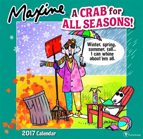 2017 Maxine Hallmark Mini Calendar Reader