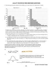 2018 AP Statistics Free Response Questions: A Comprehensive Guide