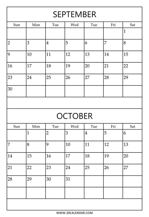 2018 Printable Calendar Two Pages Per Month