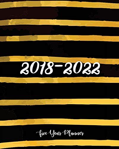 2018-2022 Five Year Planner Monthly Schedule Organizer  Reader