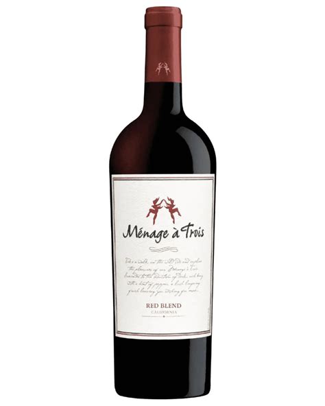 2019 Ménage à Trois Signature Red Blend: