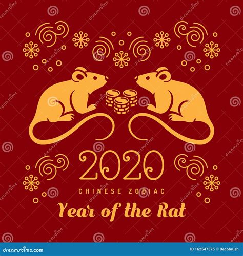 2020 Year of the Chinese Zodiac: Rat