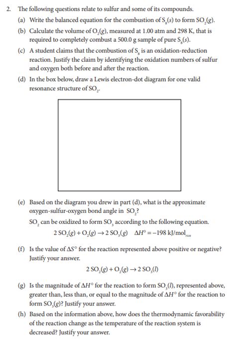 2022 AP Chemistry Free-Response Questions: A Comprehensive Guide