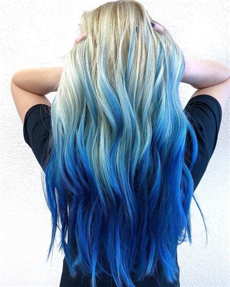 2023's Alluring Ombre Hair Trend: Blue & Purple Hues