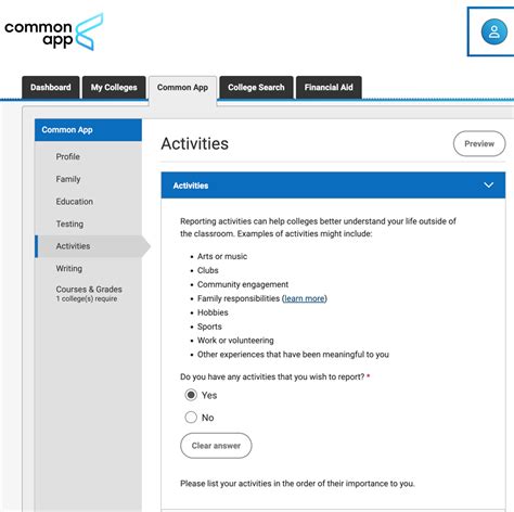 2023 Common App Activities Section: The Ultimate Guide