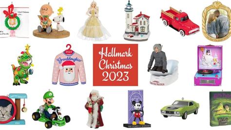 2023 Hallmark Christmas Ornaments: A Guide to the Most Popular Keepsakes