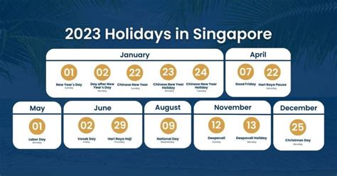 2023 Holidays in Singapore: A Comprehensive Guide to the Best Celebrations