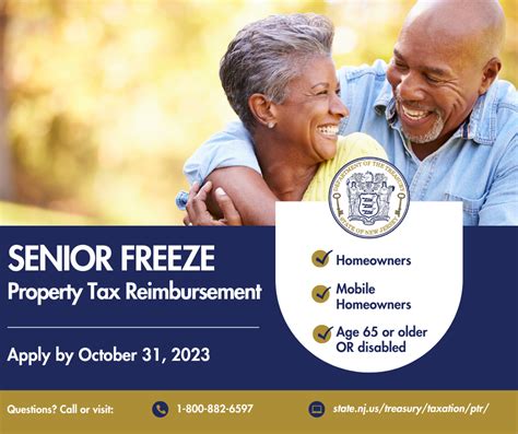 2023 Income Limits for Senior Freeze New Jersey: