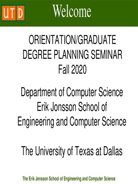 2023 UT Dallas CS Degree Plan: A Guide to Success