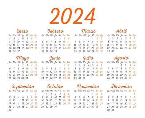 2024 in spanish
