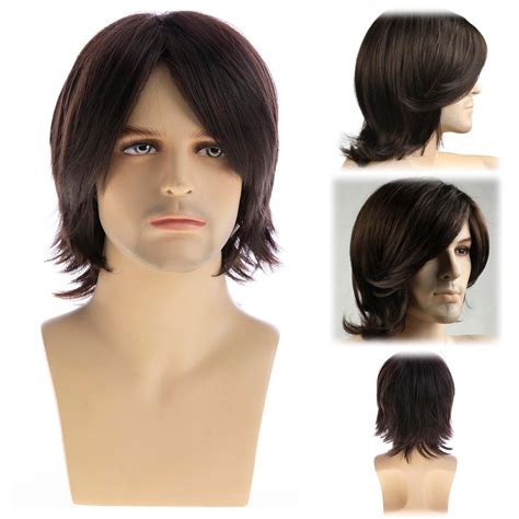 2025's 10 Fabulous Short Straight Brown New Design Men Wigs