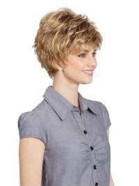 2025's Coolest Short Wavy Capless Blonde Boycuts 8