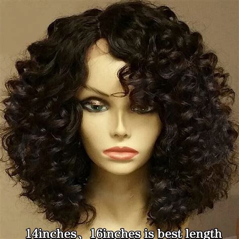 2025's Curly Custom Full Lace Human Hair Wig with Baby Hair