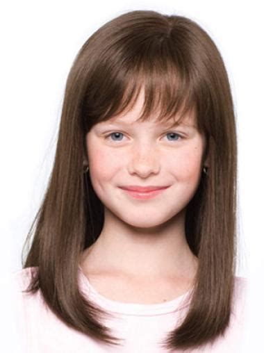 2025's Exquisite Brown Straight Shoulder Length Kids Wigs: A Comprehensive Guide