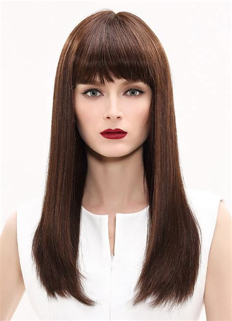 2025's Hottest: 5 Brown Straight Long Human Hair Wigs Unveiled