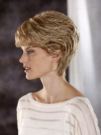 2025's Most Stunning: Beautiful Blonde Wavy Cropped Classic Wigs