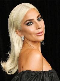 2025's Must-Have: Straight Blonde Capless Long Without Bangs Lady Gaga Wigs