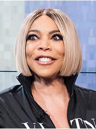 2025's Platinum Picker: Lace Front Chin Length Grey Straight Bobs Wendy Williams Wigs