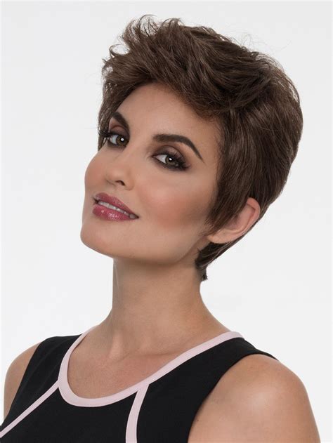 2025's Short Wigs VS Real: Brown Synthetic Lace Front Pixie Wigs for Women