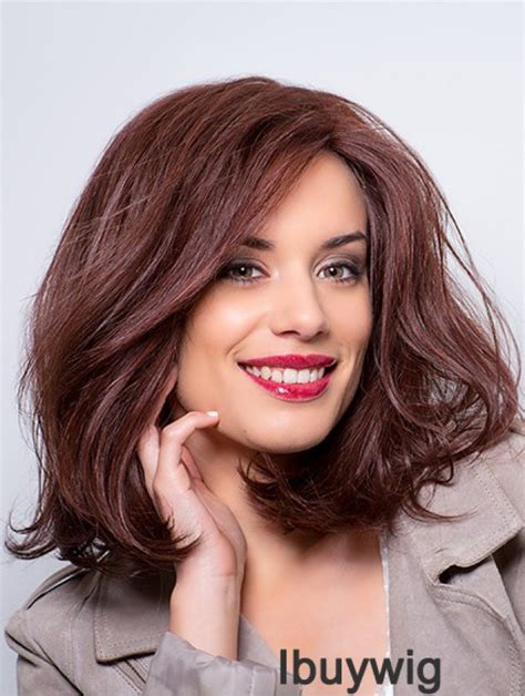 2025's Top 10 Must-Have Elegant Auburn Wavy Shoulder Length Wigs