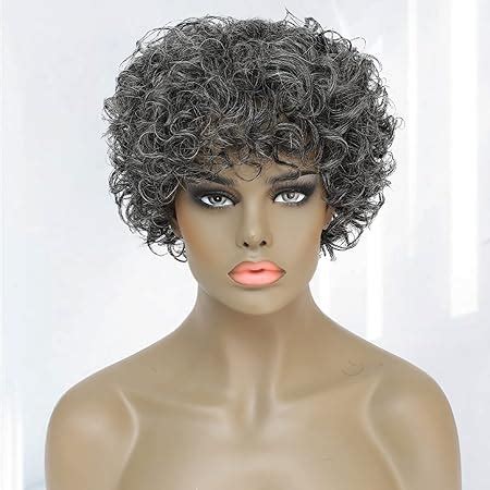 2025's Trending Short Curly Salt and Pepper Wigs Lace Front Remy Human Hair Wigs: Salt vs. Gray