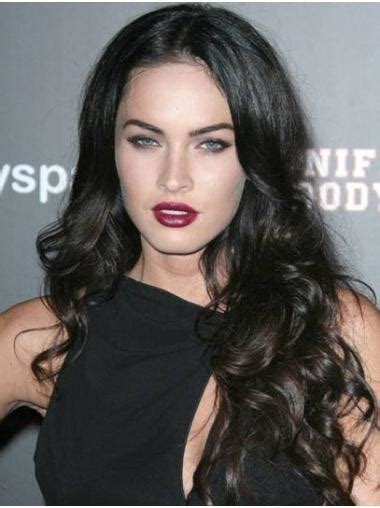 2025's Ultimate Wavy Long Black Synthetic Megan Fox Wigs: An Unparalleled Hair Transformation